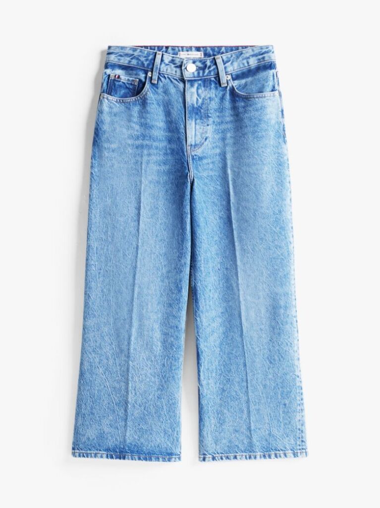 Blue Wide Leg Jeans  Women