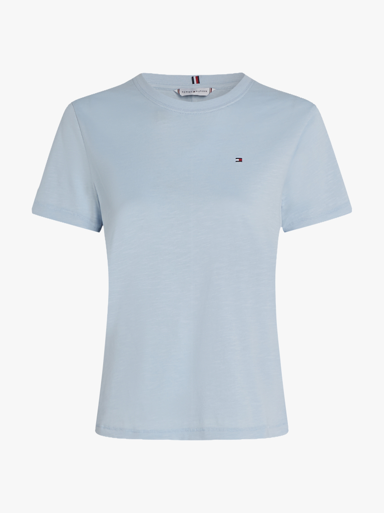 Μπλε T-Shirt Σε Κανονική Γραμμή  Γυναίκες