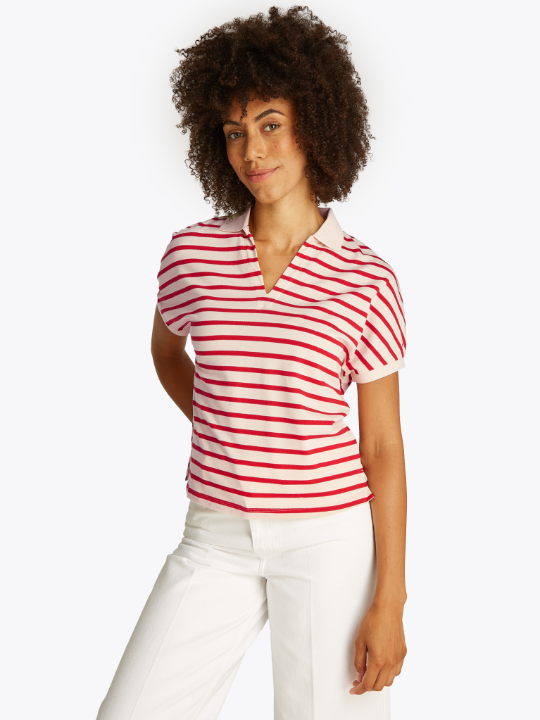 Multi Relaxed Polo Shirt  Women