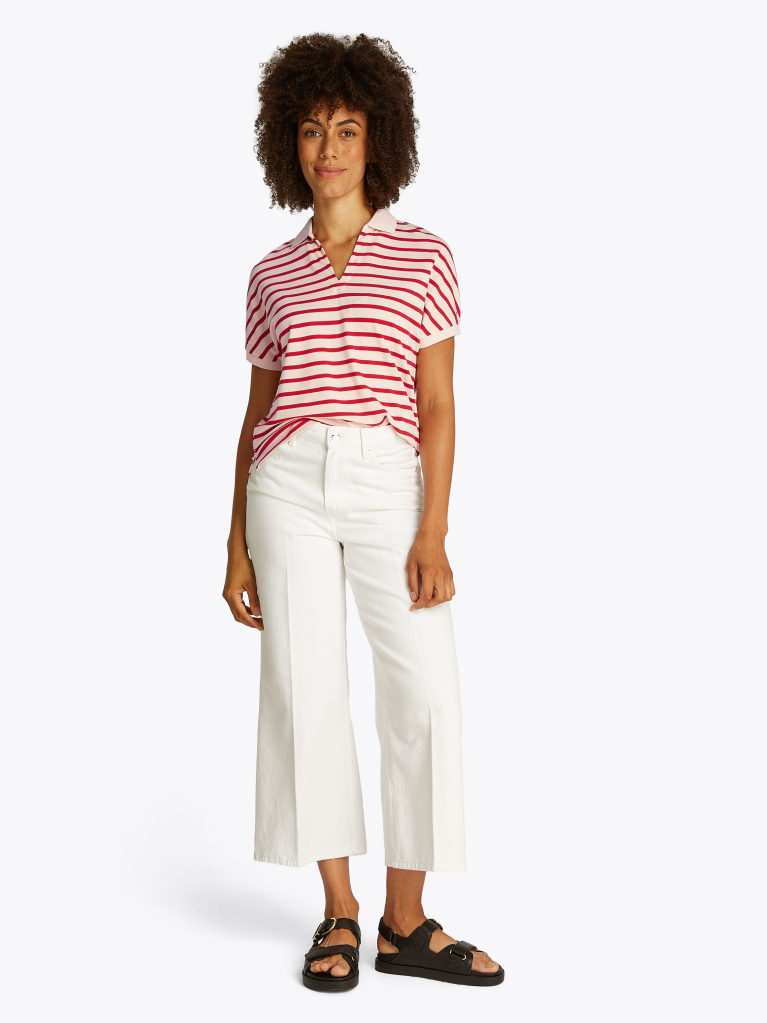 Multi Relaxed Polo Shirt  Women