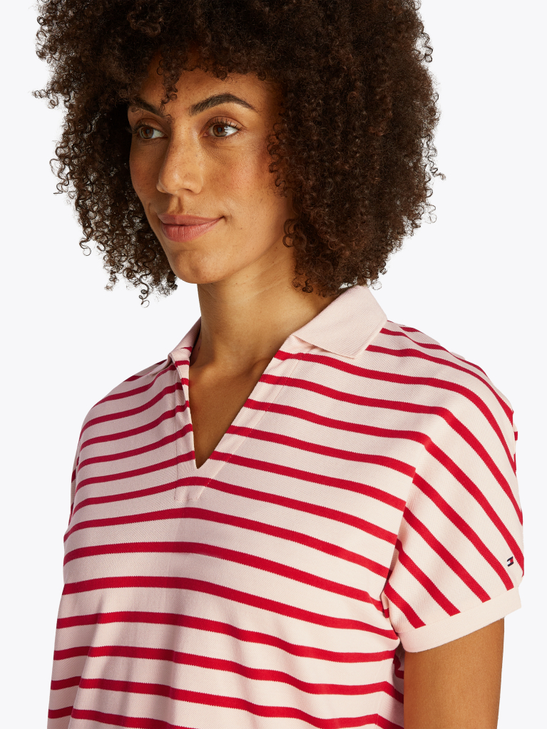 Multi Relaxed Polo Shirt  Women