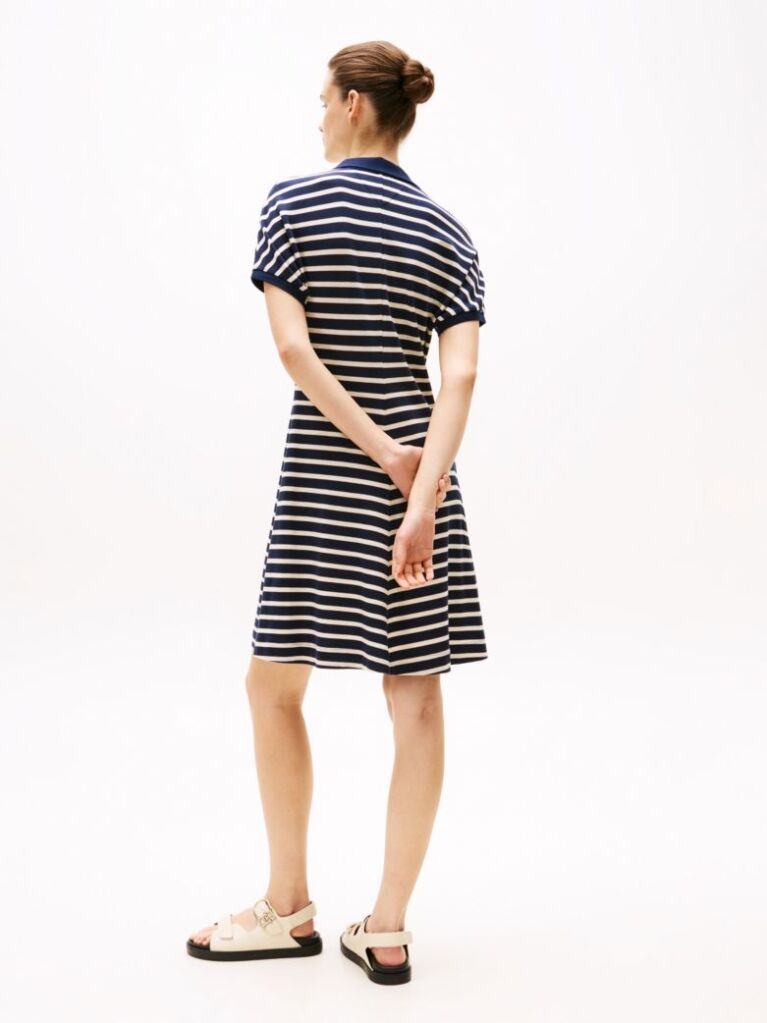 Multi Fit And Flare Mini Polo Dress  Women