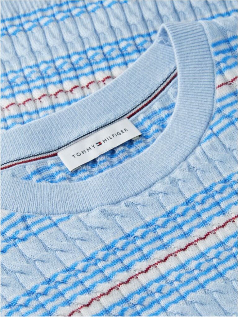 Multi Fine Cable Knit Jumper  Women