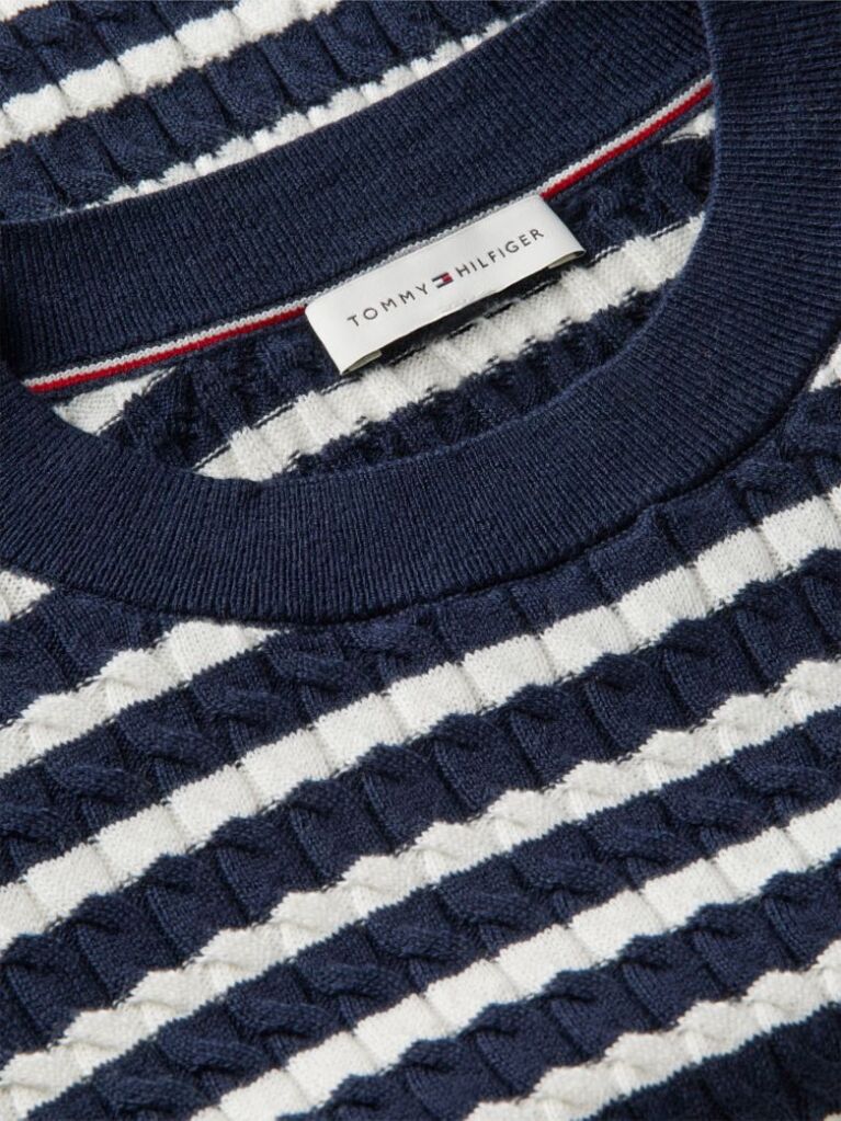 Multi Fine Cable Knit Jumper  Women