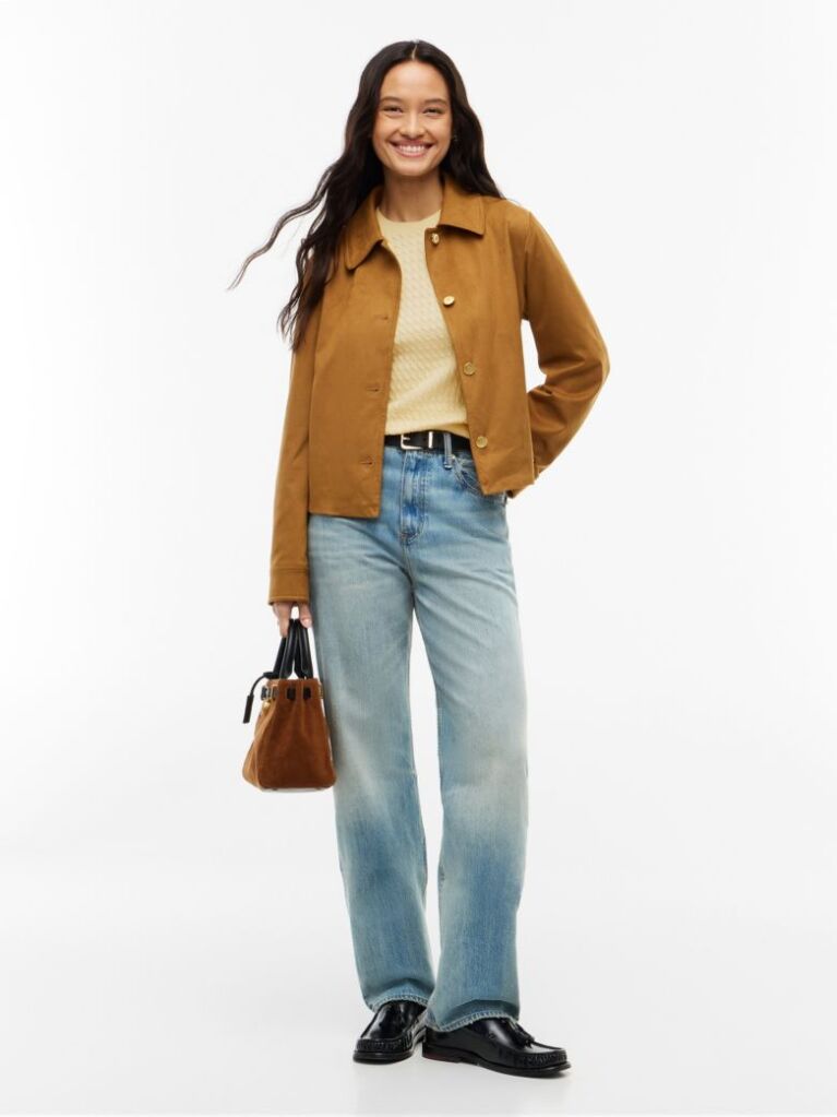 Yellow Fine Cable Knit Jumper  Women