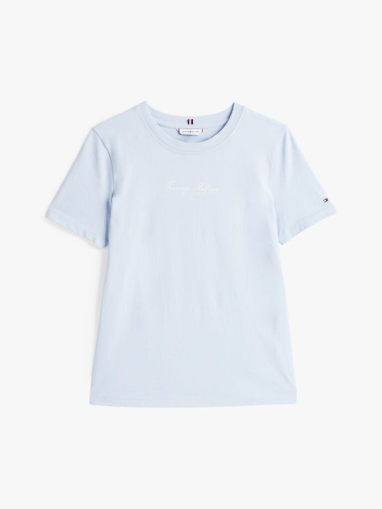 Blue Logo Crew Neck T-Shirt  Women