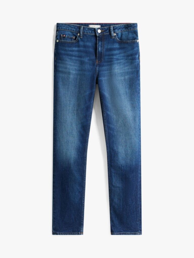 Blue Mid Rise Slim Fit Jeans  Women
