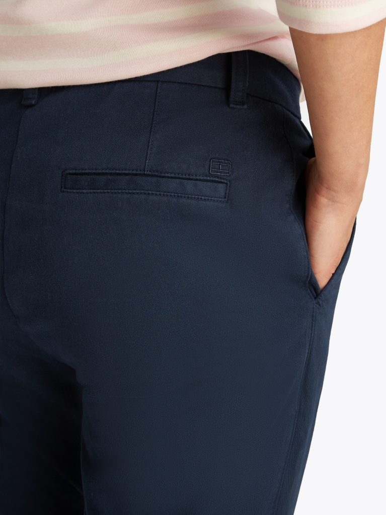 Μπλε Slim Παντελόνι Chinos  Γυναίκες