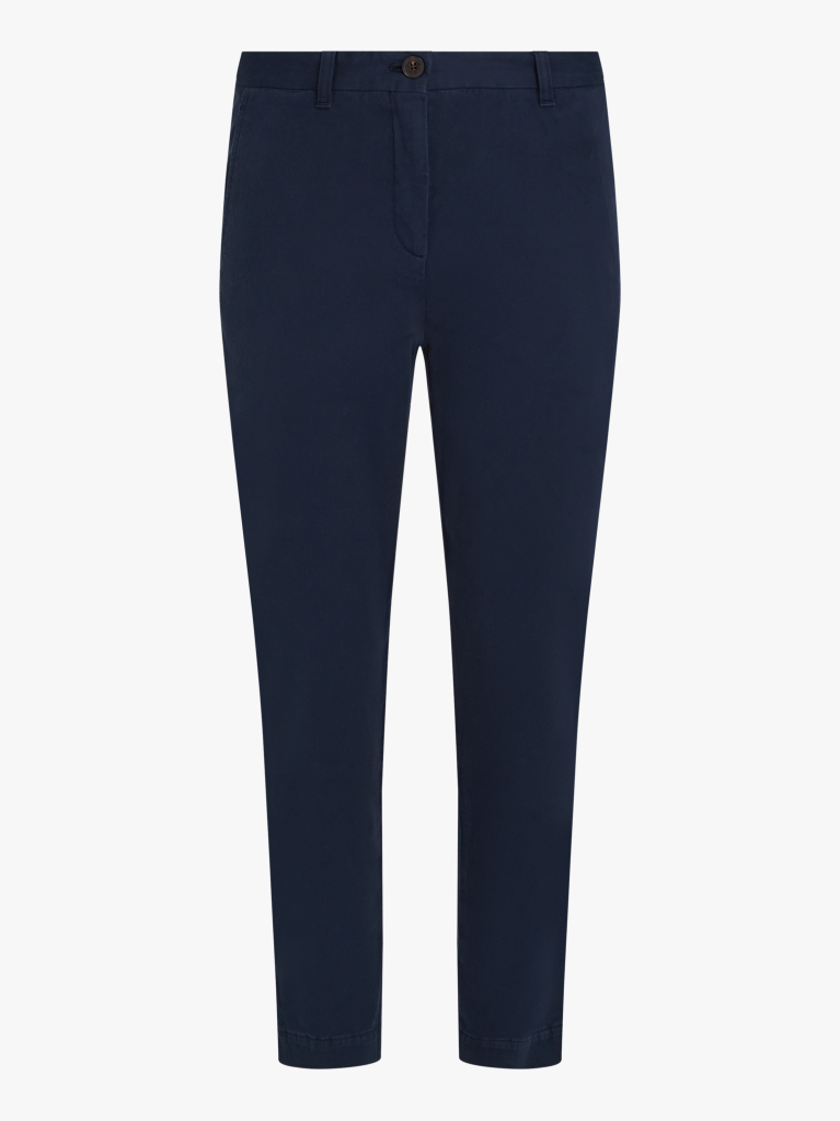 Μπλε Slim Παντελόνι Chinos  Γυναίκες