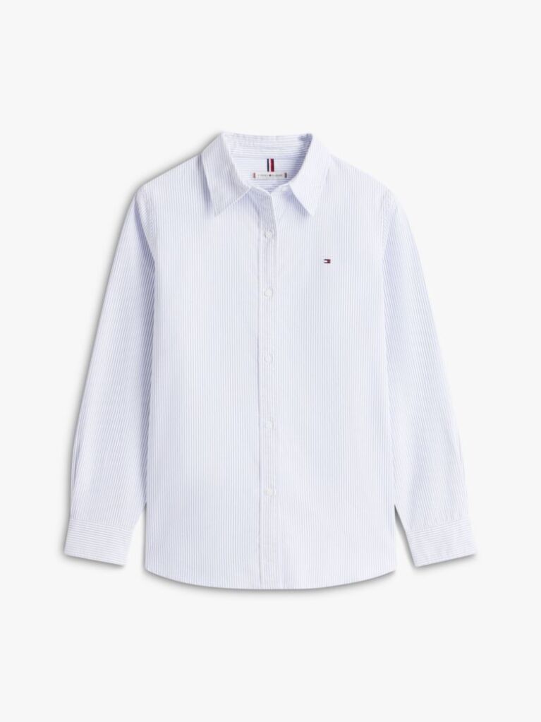 Blue Relaxed Fit Oxford Shirt  Women