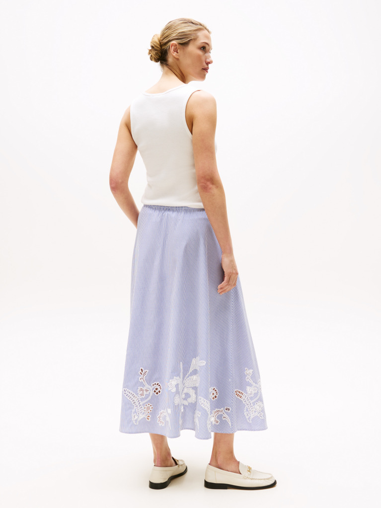 Multi Maxi Φούστα Με Αγγλικό Broderie  Γυναίκες