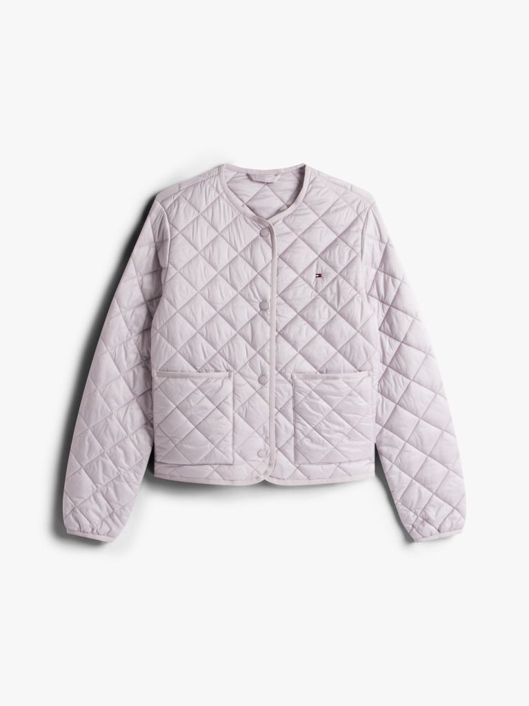 Purple Lightweight Water Repellent Padded Quilted Jacket  Women