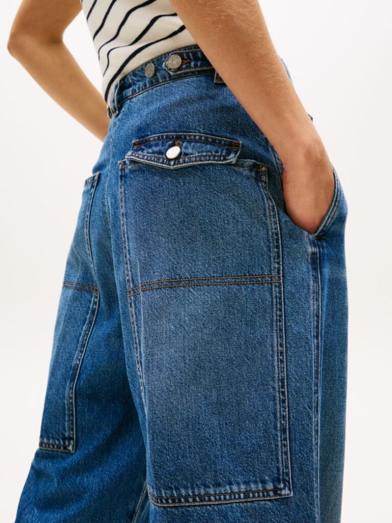 Denim The Runway Collection Oversized Utility Jeans  Women