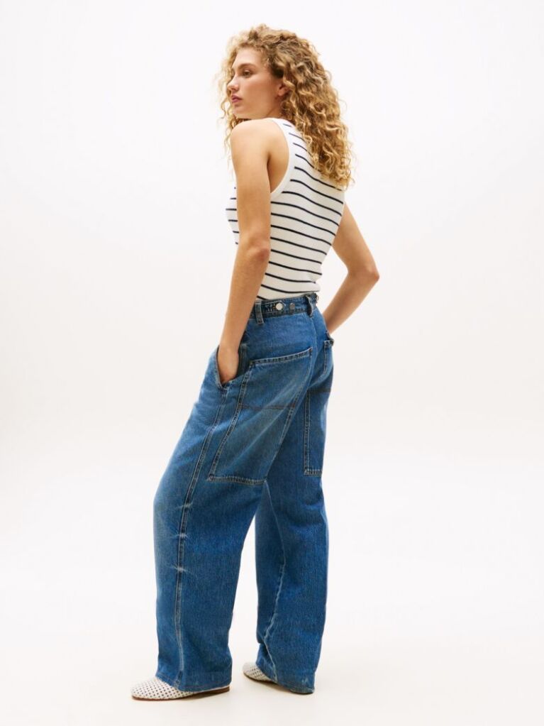 Denim The Runway Collection Oversized Utility Jeans  Women