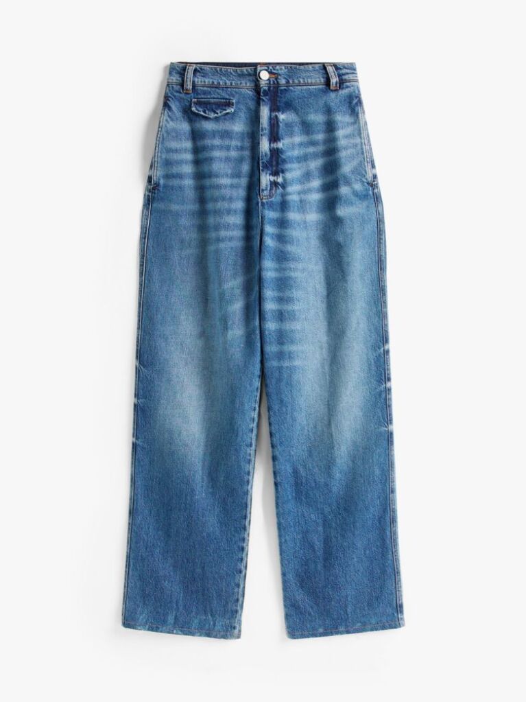 Denim The Runway Collection Oversized Utility Jeans  Women