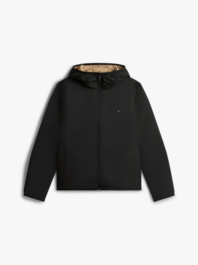 Black Lightweight Water Repellent Down Regular Jacket  Women