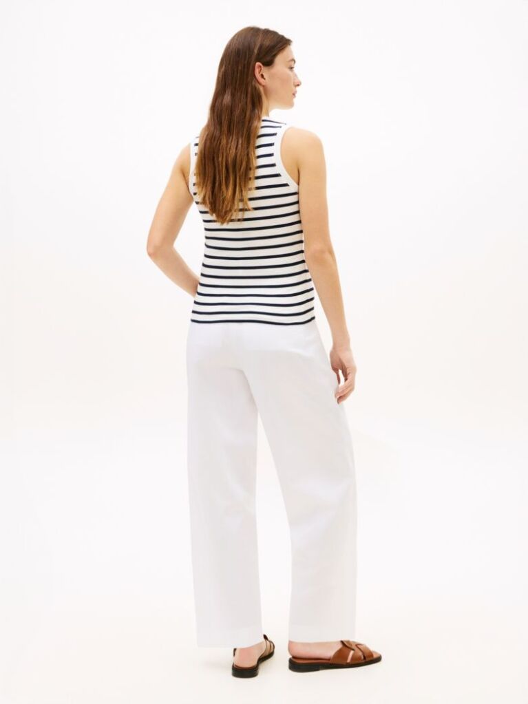 Multi Slim Crew Neck Tank Top  Women