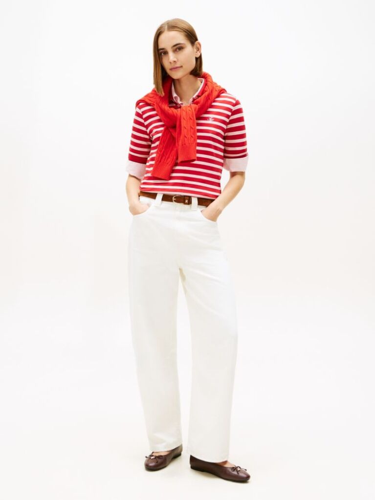 Multi Regular Fit Pique Zip Polo Shirt  Women