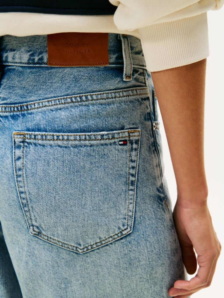 Blue Twist '70s High Rise Wide Leg Jeans  Women