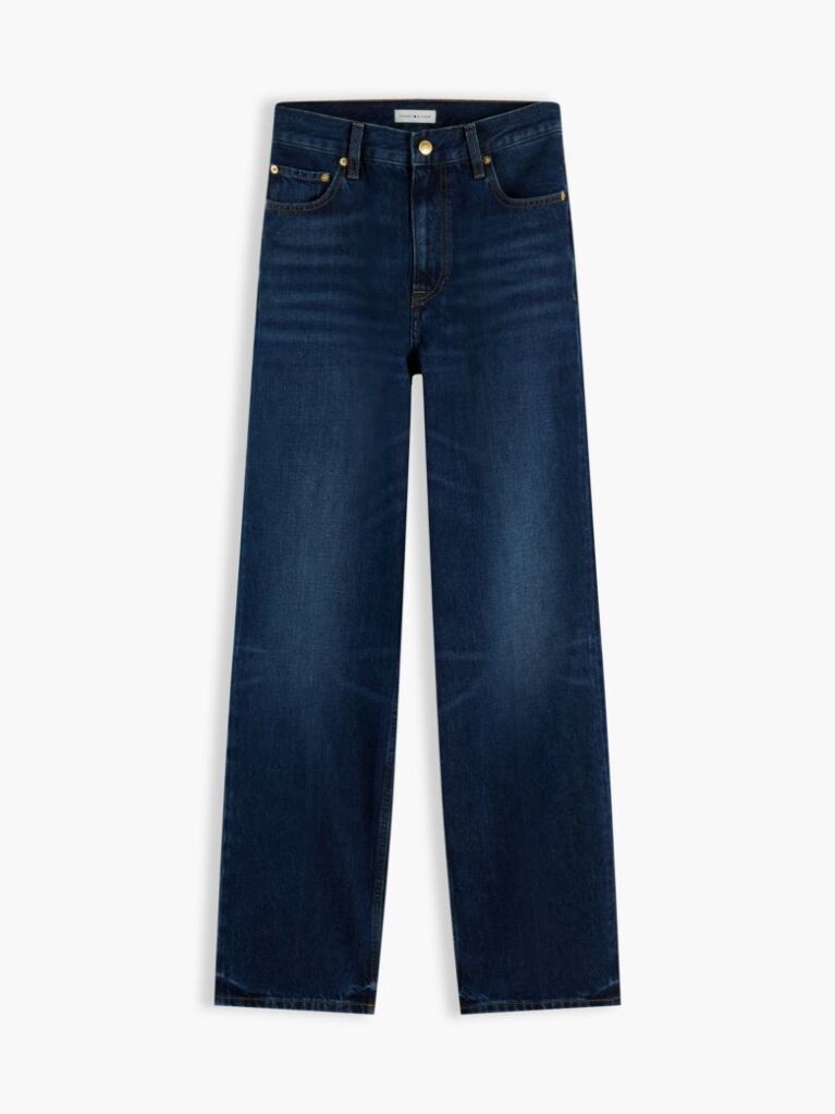 Blue Sarah High Rise Straight Faded Jeans  Women
