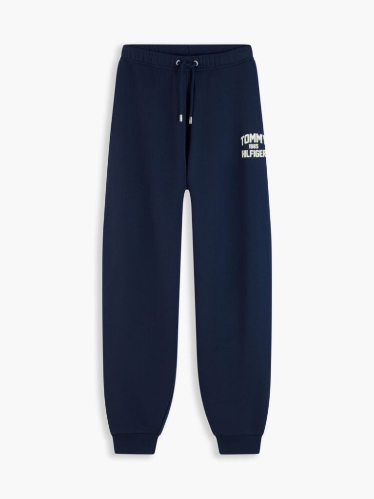 Blue Flock Varsity Logo Cuffed Joggers  Women