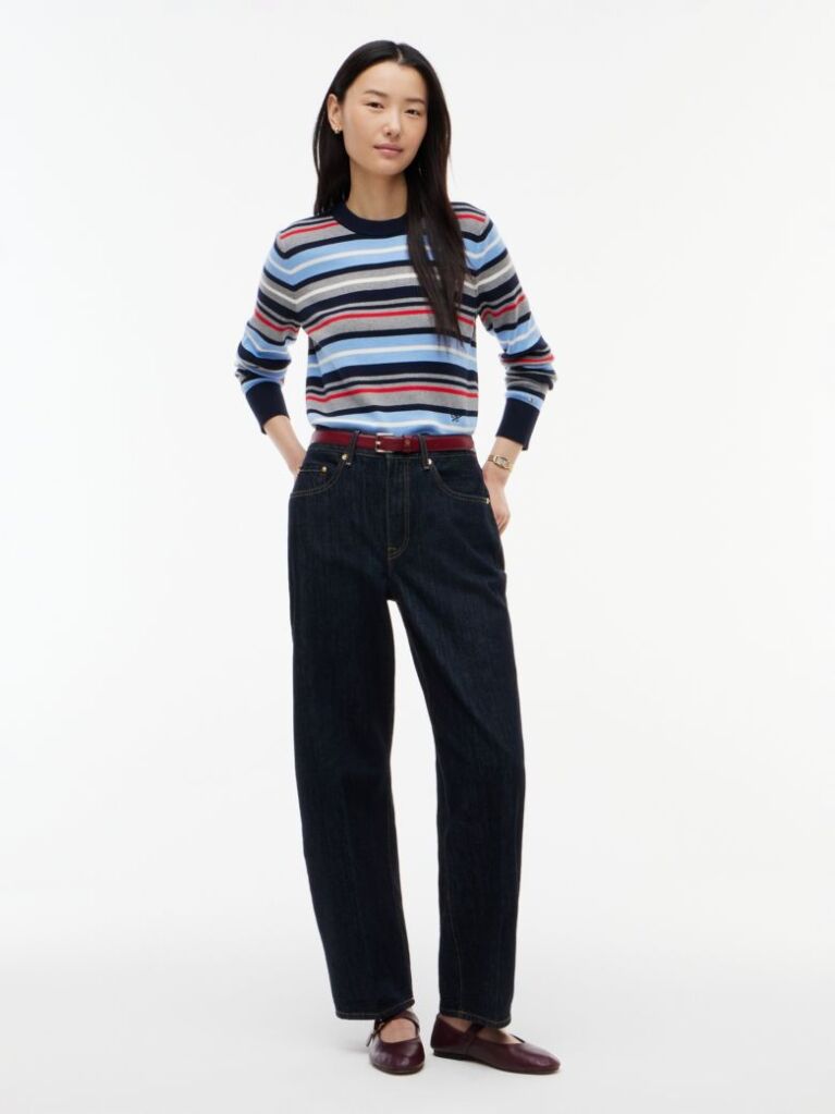 Multi Premium Knit Crew Neck Jumper  Women
