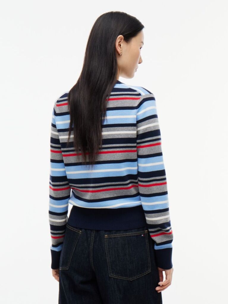 Multi Premium Knit Crew Neck Jumper  Women